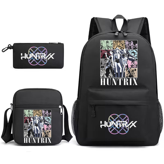 Wholesale Kpop backpack,  anime school bag , lightweight student backpack,  three-piece set