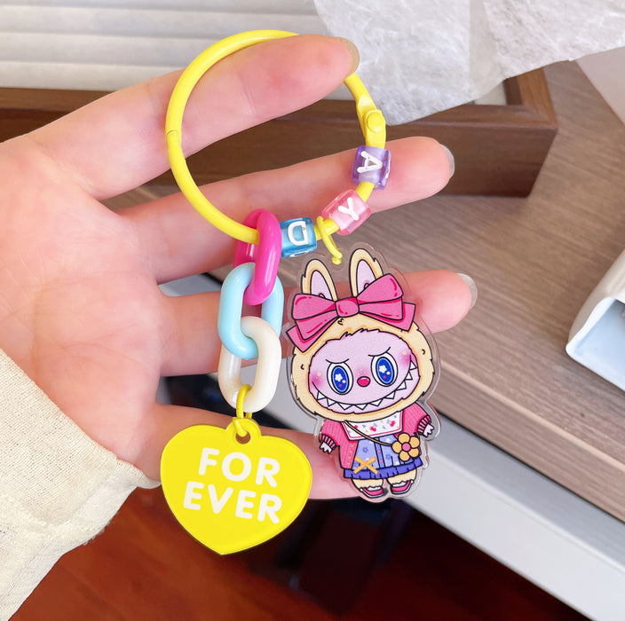 Wholesale Cute  Keychain Pendant Cartoon Backpack Accessories