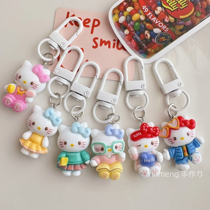 Wholesale Cartoon keychain pendant, cute bag decoration, student backpack accessories