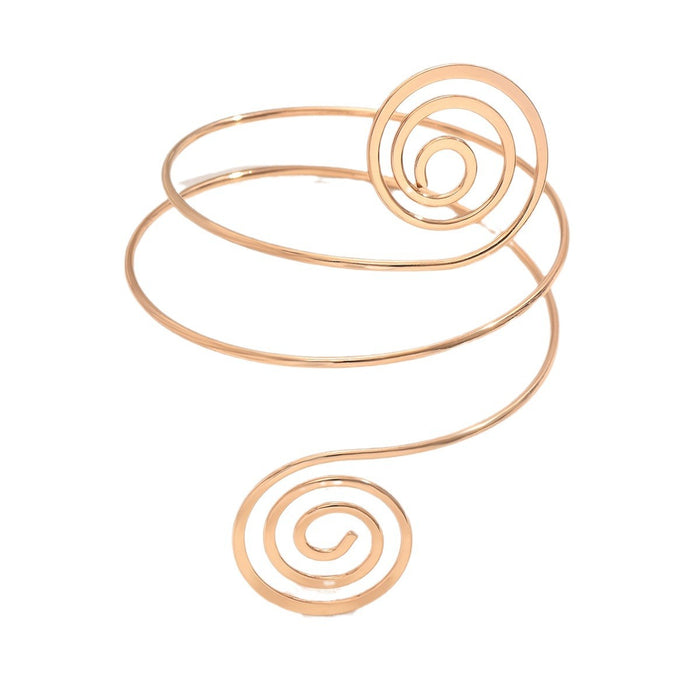 Wholesale Fashionable, exaggerated, personalized, creative, geometric armband, versatile, open arm bracelet