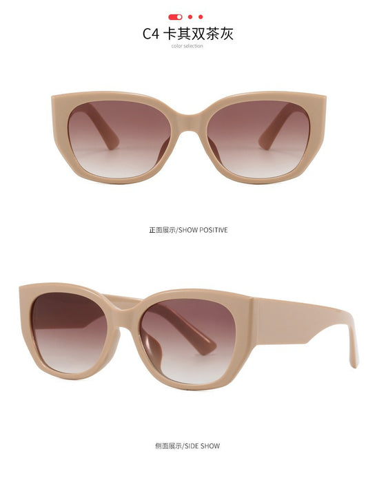 Wholesale Cat eye sunglasses, UV resistant sunglasses, versatile for women