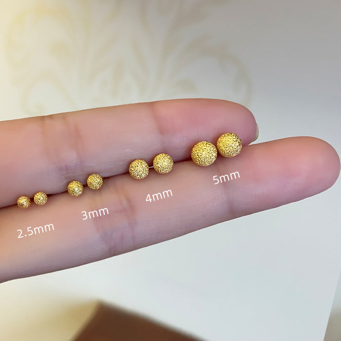 Wholesale Silver needle earrings, earrings, earrings, ear holes, simple and compact earrings, ear bone needles