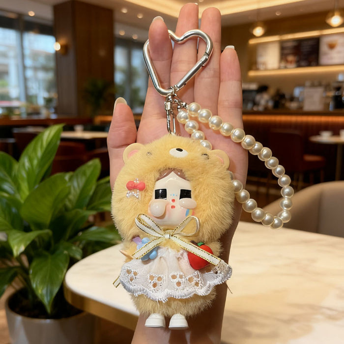 Wholesale Cute plush doll keychain