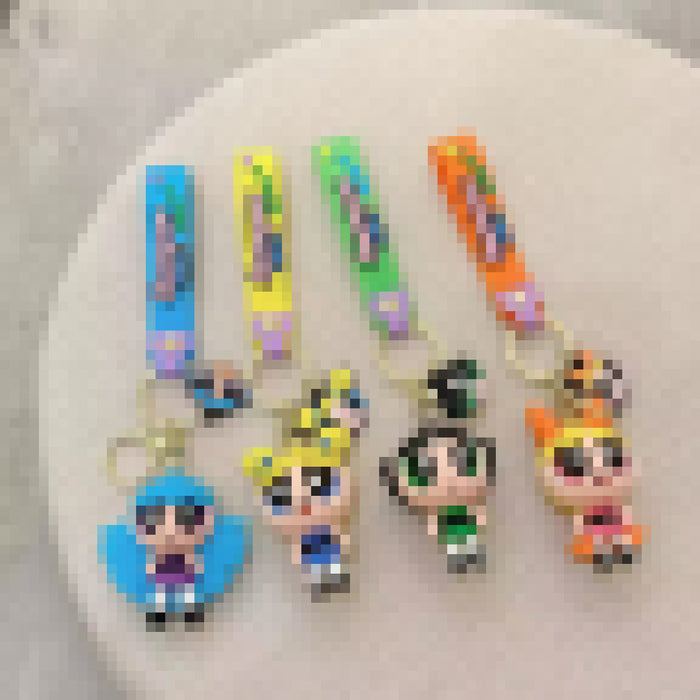 Wholesale cartoon doll  key chain pendant bag car key chain accessories gift