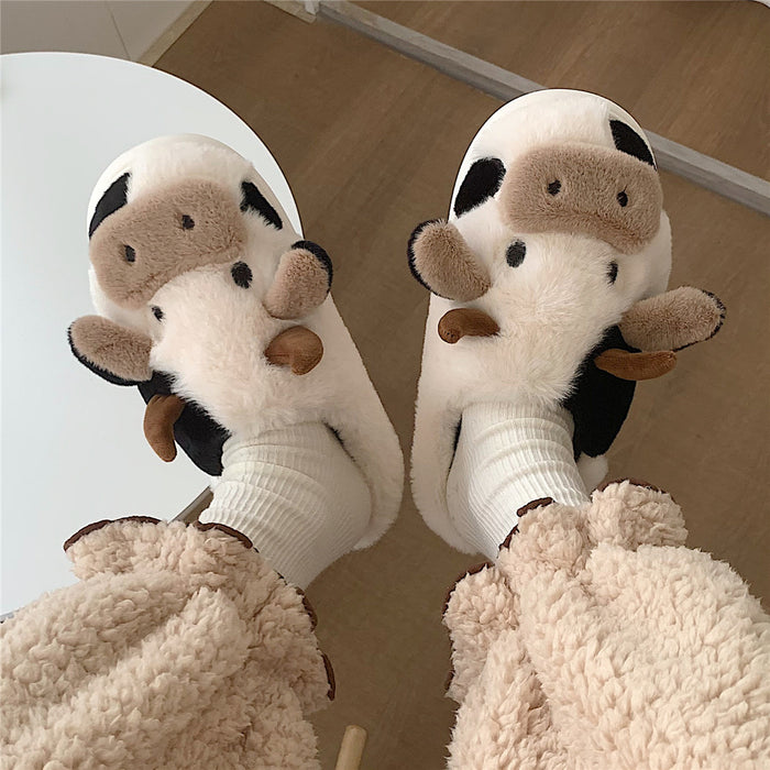 Wholesale Warm Plush Slippers JDC-SP-RongHe002