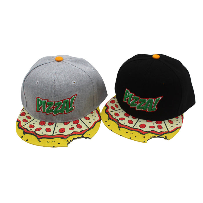 Wholesale Polyester Cartoon Letters Embroidery Flat Brim Baseball Cap JDC-FH-ZhiXie018