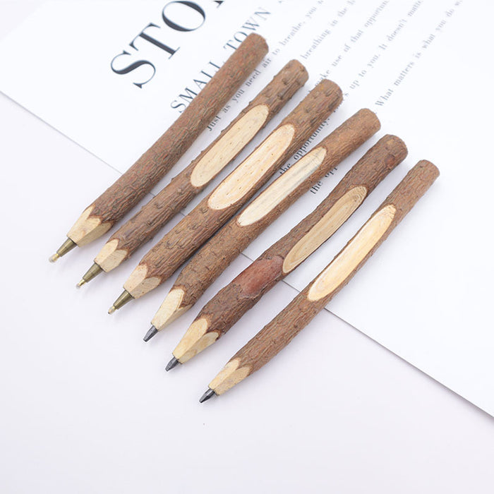 Wholesale Wood Color Branch Pine Pen JDC-PN-ChenYu005