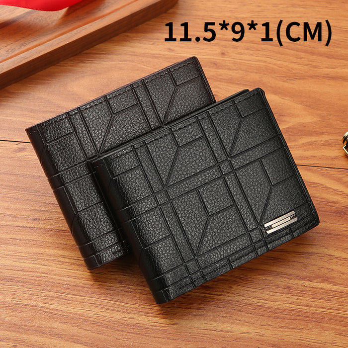 Wholesale Men's Wallet Horizontal Soft Large Capacity Multi Card Slot JDC-WT-PC003