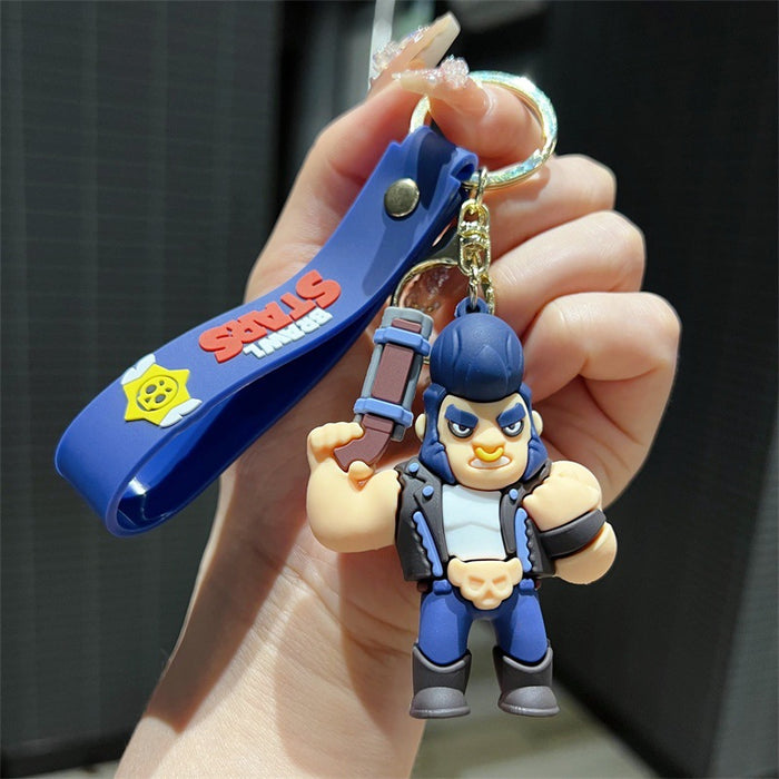 Wholesale Cartoon Game PVC Keychain JDC-KC-JinB031