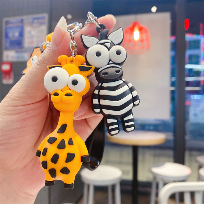 Wholesale Cute Eye-Popping Animal Keychain