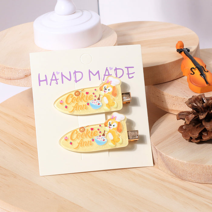 Wholesale Acrylic Cartoon Cute Side Clip Hairpin