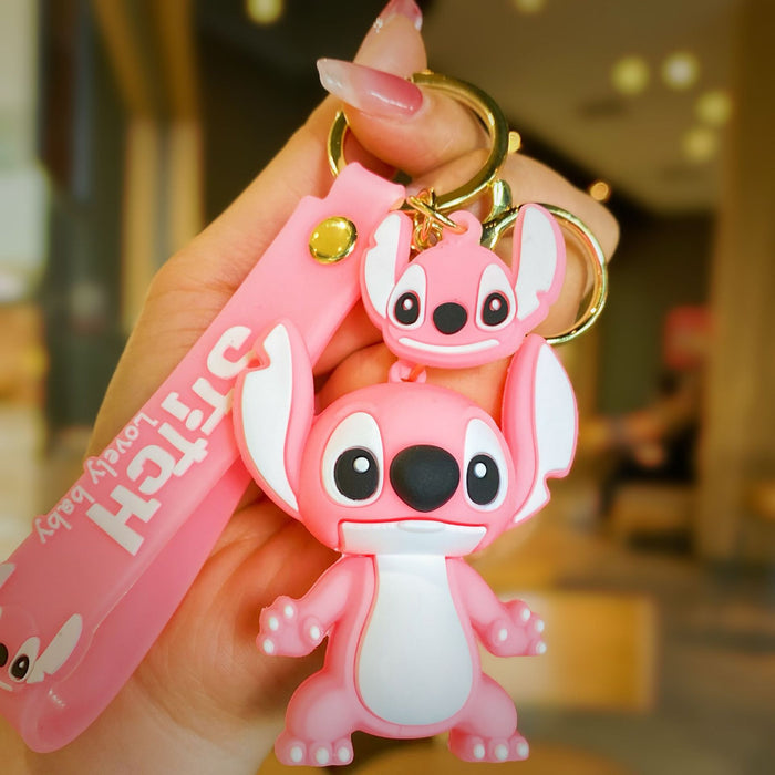 Wholesale Silicone Cartoon Doll Keychain JDC-KC-MingT091