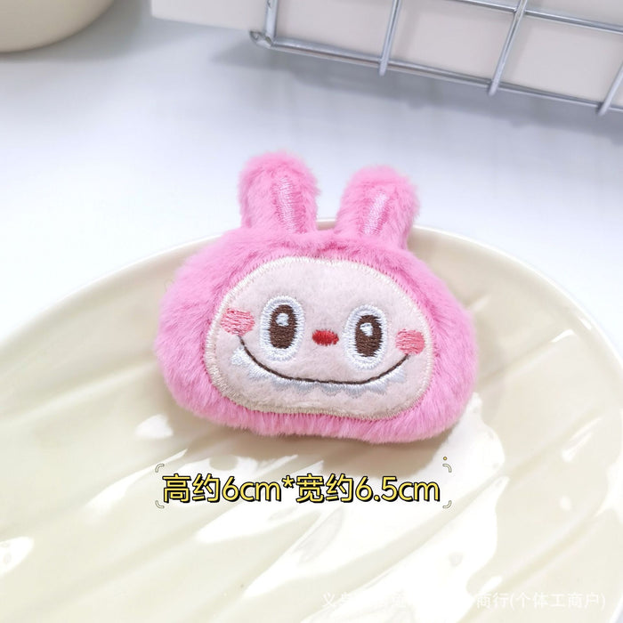Wholesale Cute cartoon doll brooch rabbit bag key chain pendant plush small pendant