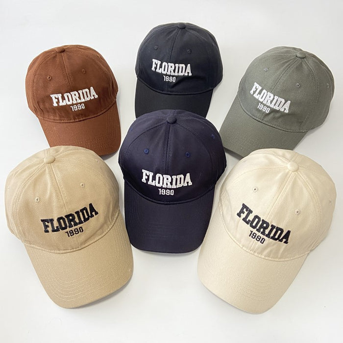 Wholesale  Baseball Cap  Letter Embroidery Sun Hat