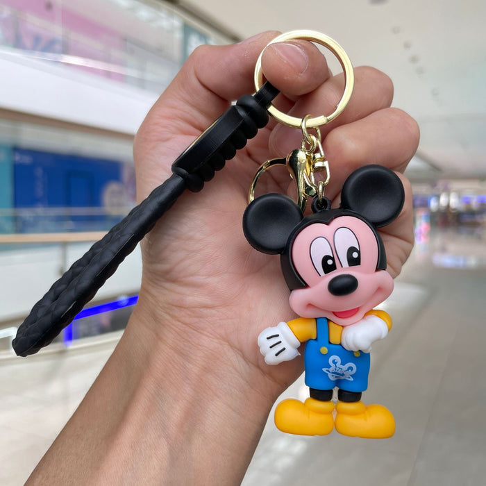 Wholesale Classic keychain cartoon doll backpack pendant car keychain