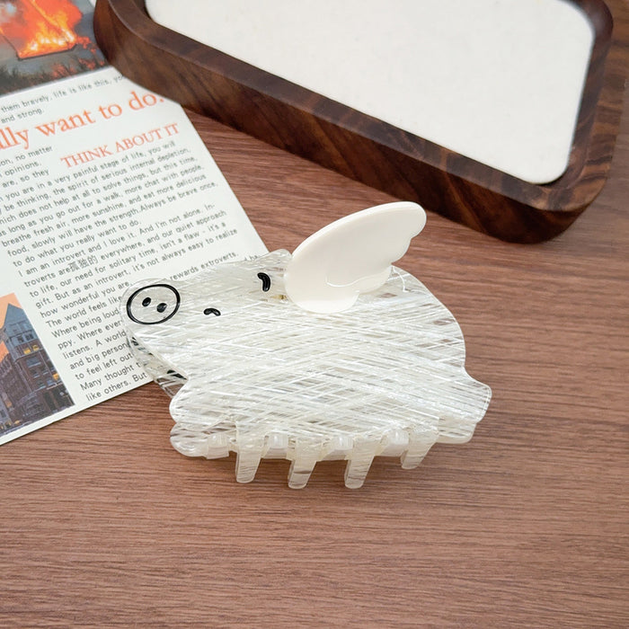 Wholesale Cute pig animal hairclip