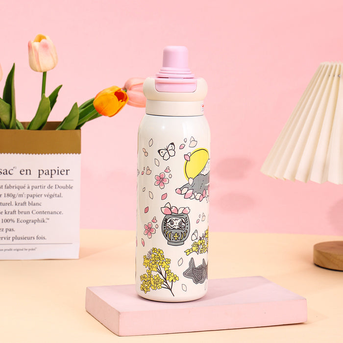 Wholesale Cartoon cute monster rusty steel cartoon drinking water cup