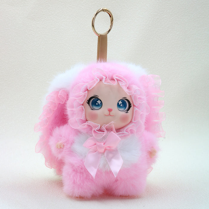 Wholesale Lolita Rabbit Plush Doll Toy Pendant Able Ornament Gift