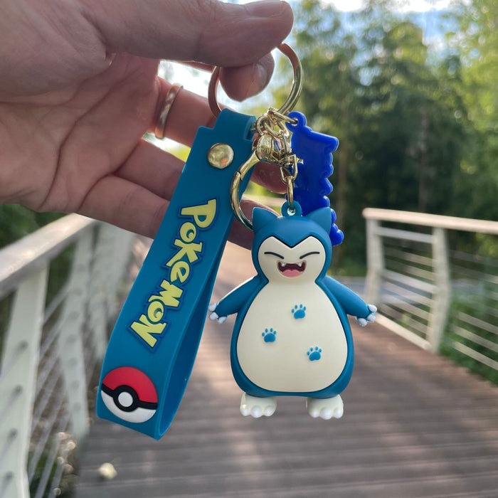 Wholesale PVC keychain, cute anime couple keychain, women's handbag pendant, car accessories wholesale