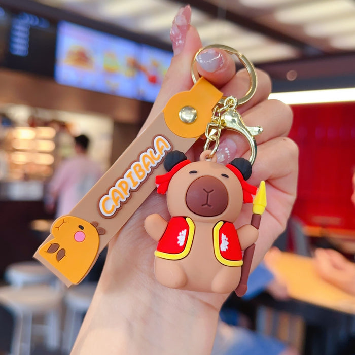 Wholesale Cute and creative 3D character keychain