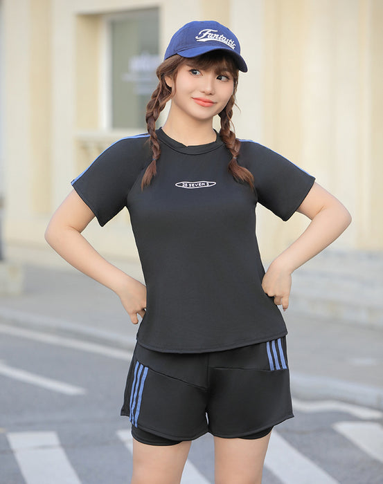 Wholesale New swimsuit split conservative student sports swimming pool dedicated hot spring wholesale