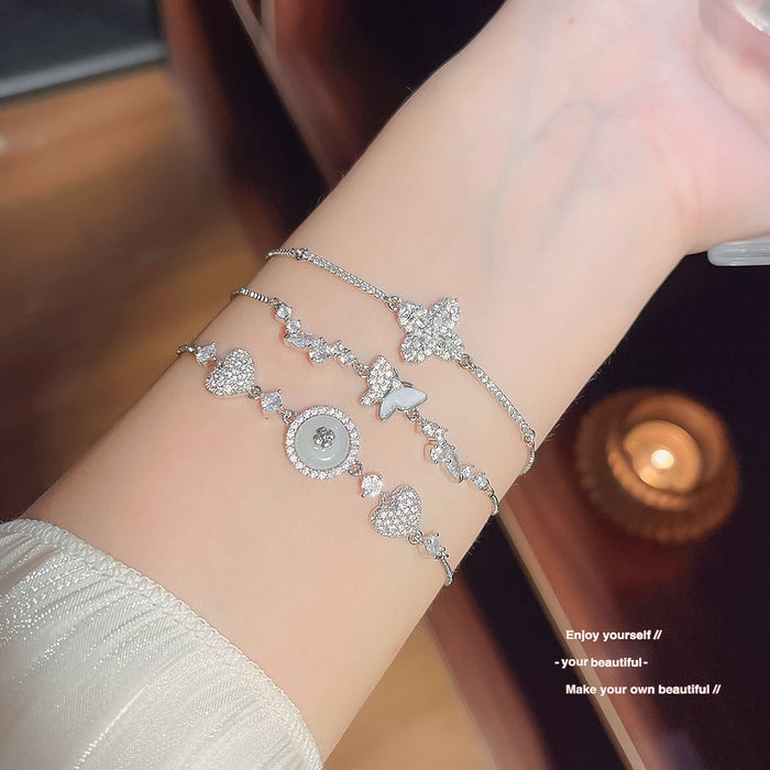 Wholesale Women's Sweet Zircon Bracelet