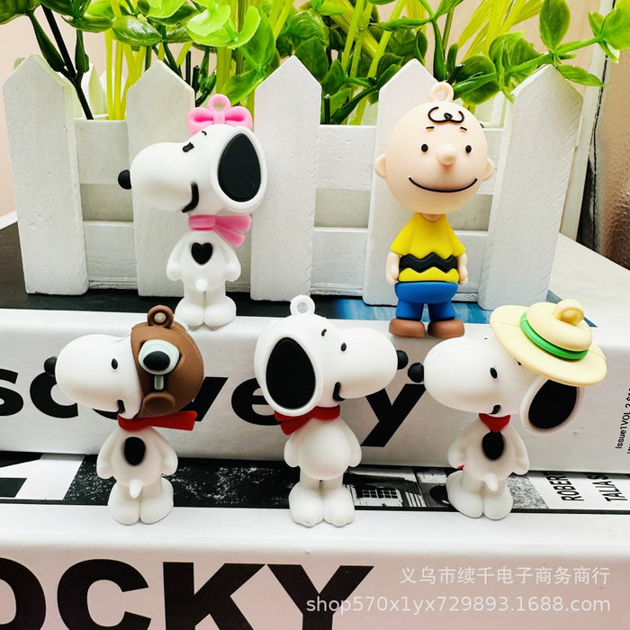 Wholesale Keychain Doll Small Gift Bag Pendant Car Keychain