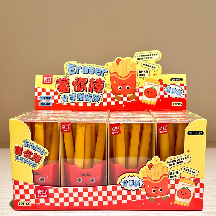 Wholesale Green Onion Eraser Simulation Creative Erasing