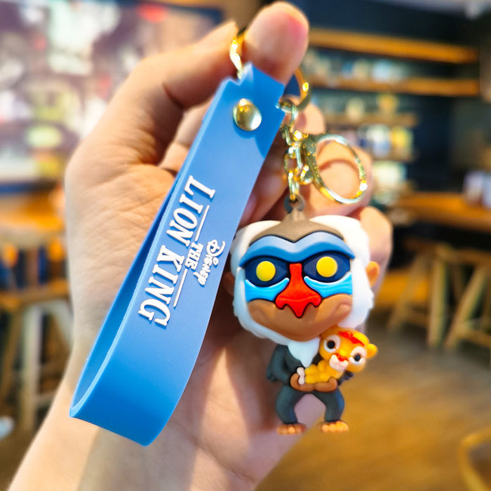 Wholesale Cartoon Doll 3D Rubber Keychain JDC-KC-Tingm061