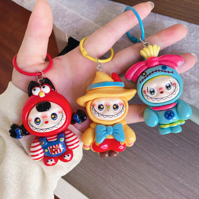 Wholesale Cute  Keychain Pendant Cartoon Backpack Pendant Accessories