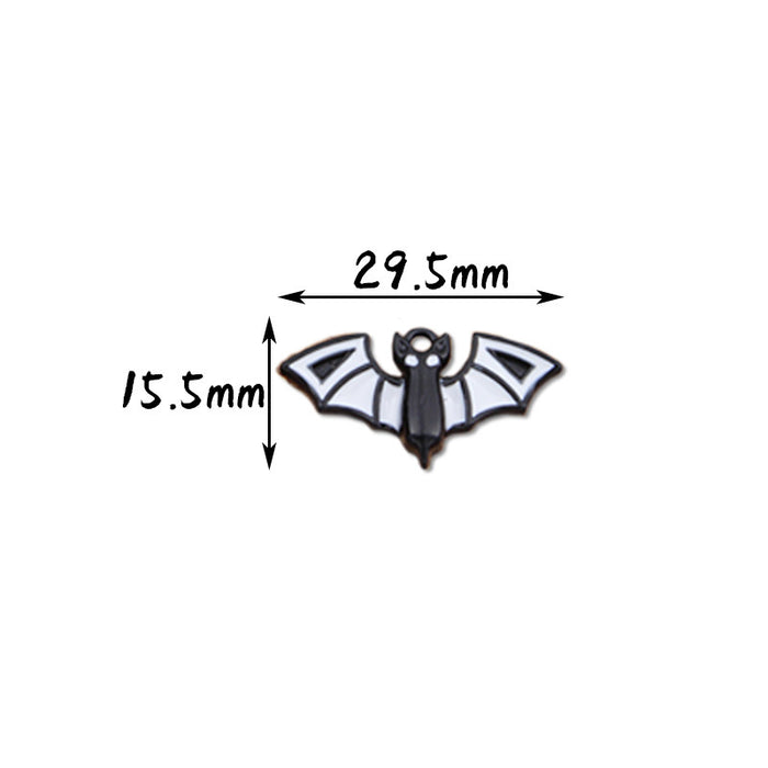 Wholesale 10pcs  Series  Alloy Dripping Oil Earrings Pendants Jewelry Accessories Factory