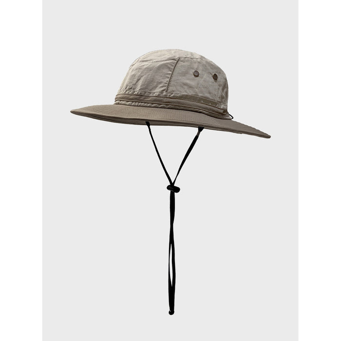 Wholesale Summer Quick Dry Breathable Drawstring Cotton Fisherman Hat JDC-HT-MuC005