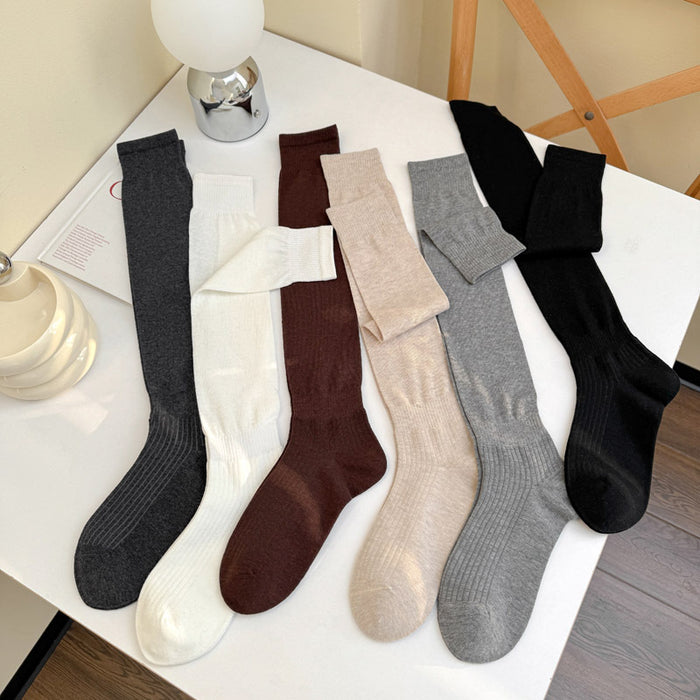 Wholesale Boneless new socks, calf socks, trendy pile socks