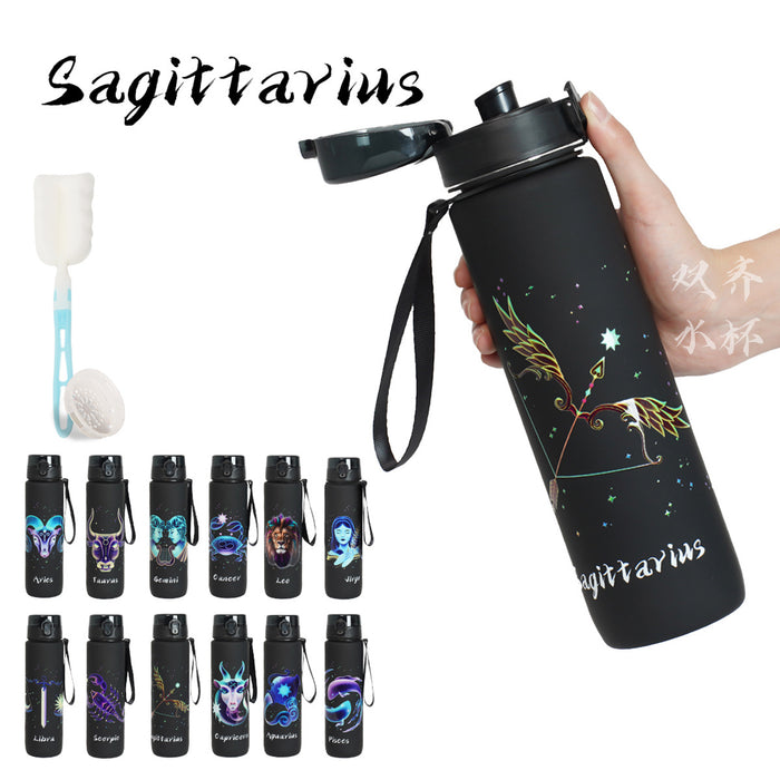 Wholesale Constellation water cup bounce cup plastic water cup