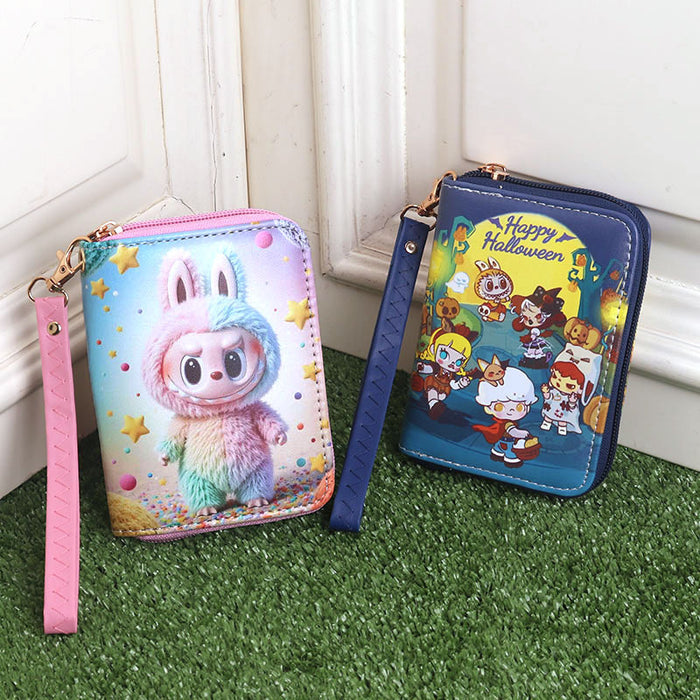 Wholesale Cute cartoon coin purse for boys and girls with card slots