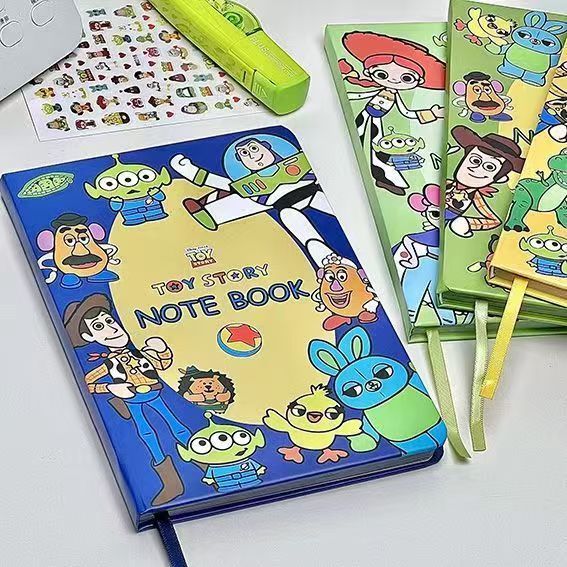 Wholesale Cartoon B6 Notebook PU Cover Lined Pages Student Writing Pad
