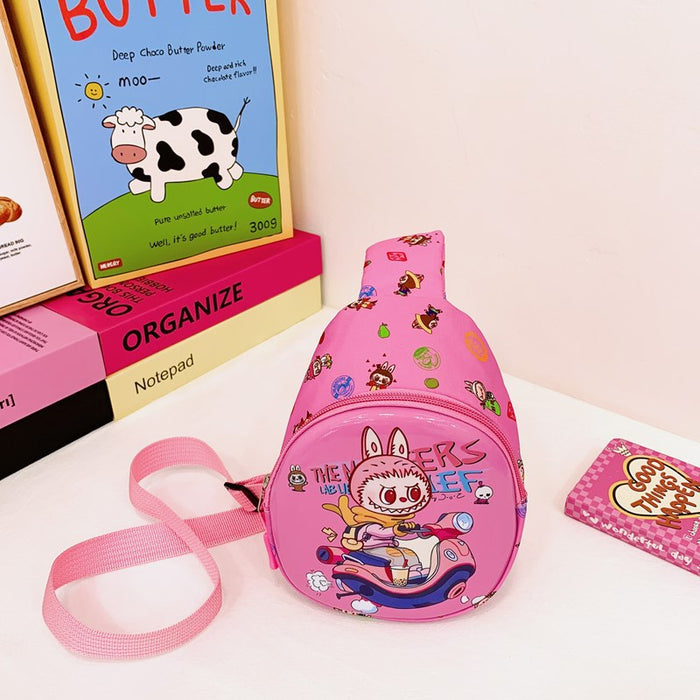 Wholesale Chest Bag Cartoon Anime Cute Kids Crossbody Bag New Printed Children' s Bag