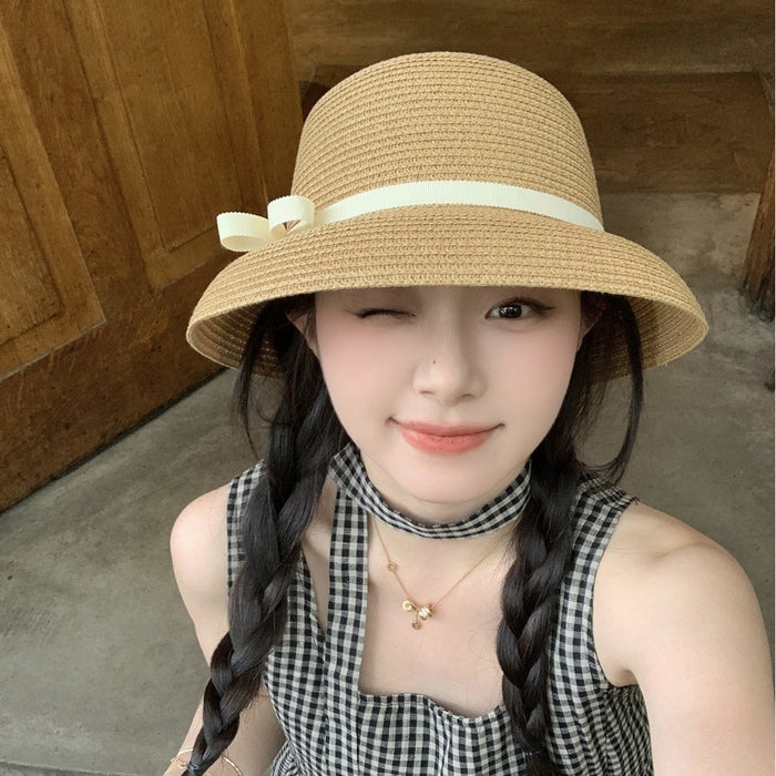 Wholesale Handmade Straw Hat for Women Fisherman Hat