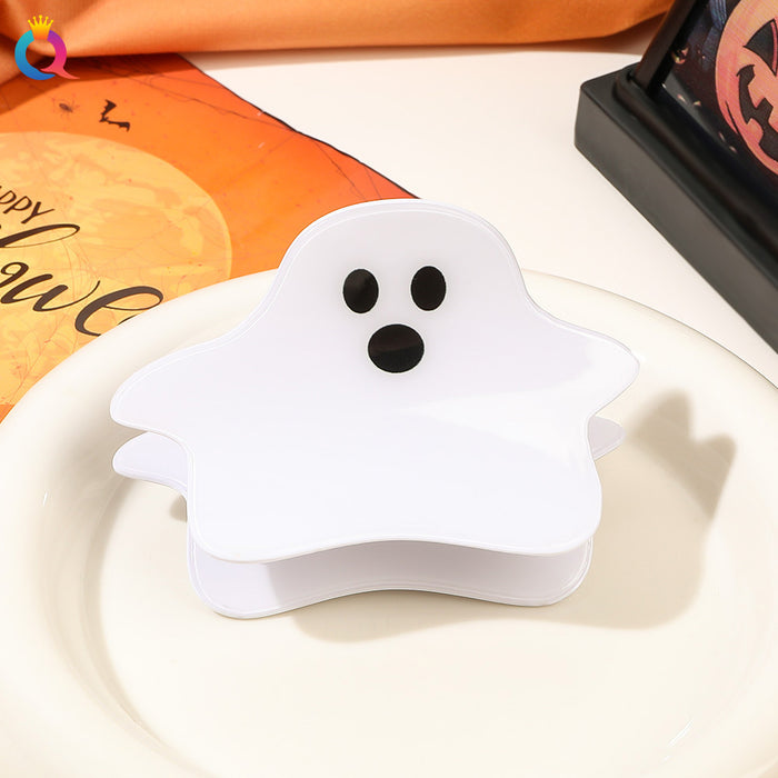 Wholesale Halloween Ghost Expression Pvc Hairpin JDC-HC-Yiyue002