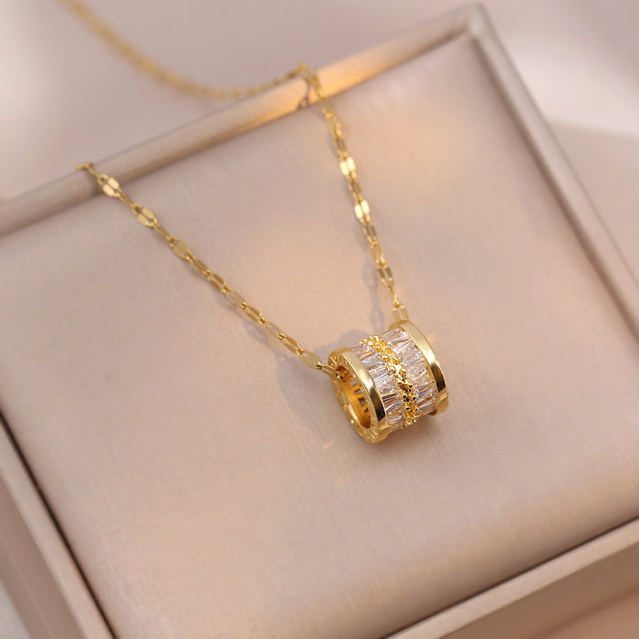 Wholesale Necklace zircon design, letter necklace, collarbone chain