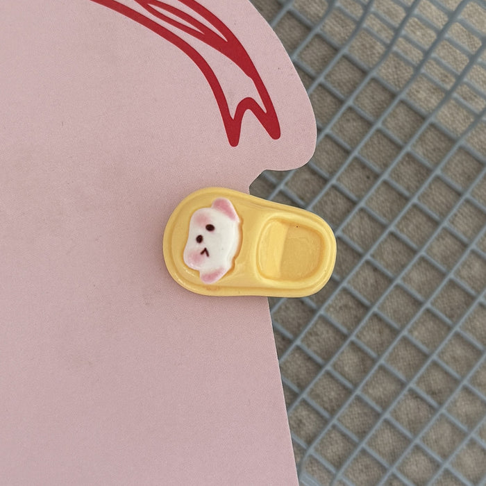 Wholesale Cute Cartoon Mini Slippers Funny Hair Clips