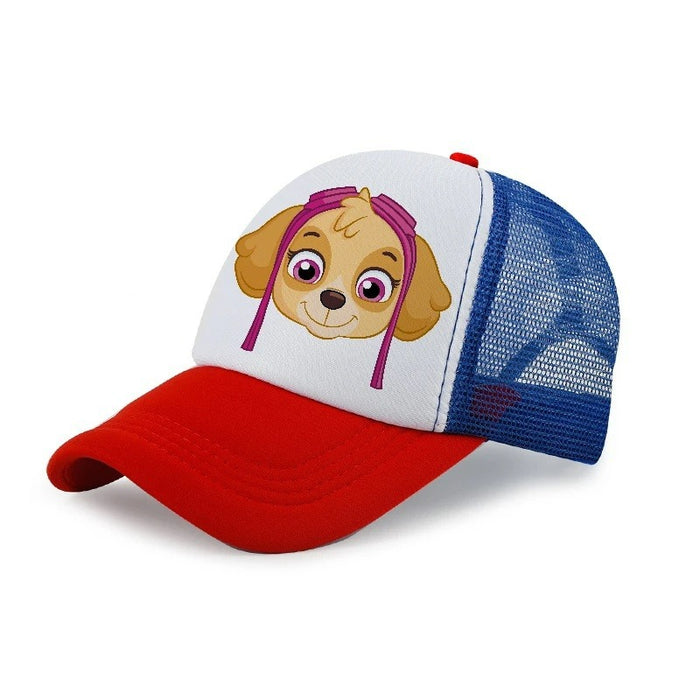 Wholesale Cartoon Character Ball Cap Mesh Breathable Dome  Sports Hat