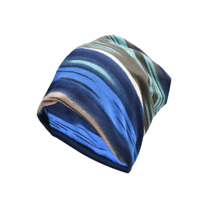 Wholesale Polyester Colorful Striped Toe Cap Outdoor Versatile Hair Pile Hat JDC-FH-WenRan002