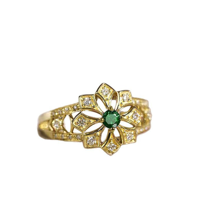 Wholesale Geometric Elegant Ring Ethnic Style Design Jewelry