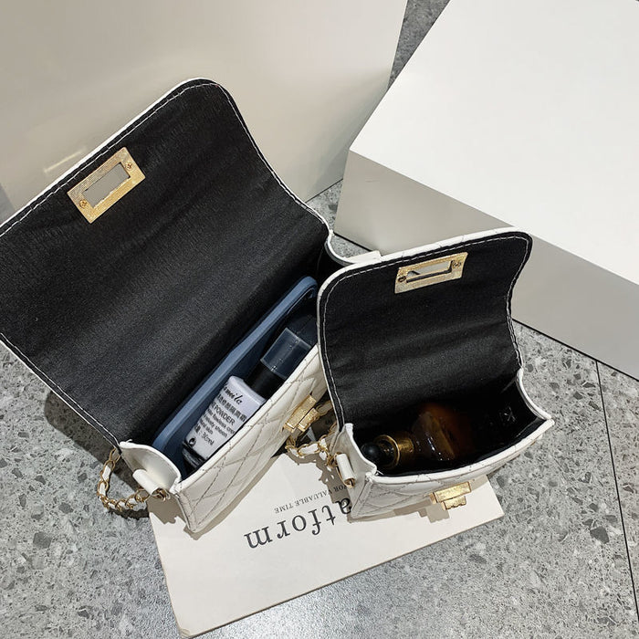 Wholesale Lingge chain bag versatile crossbody bag mini bag