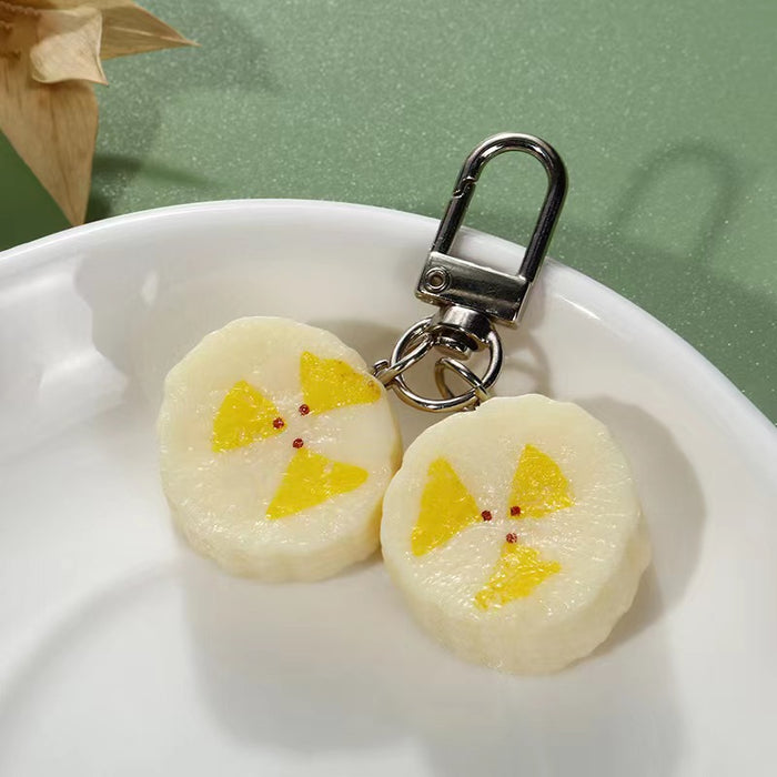 Wholesale Fruity PVC Keychain Chic Decorative Accessory for Bag Charm or Gift MOQ≥2