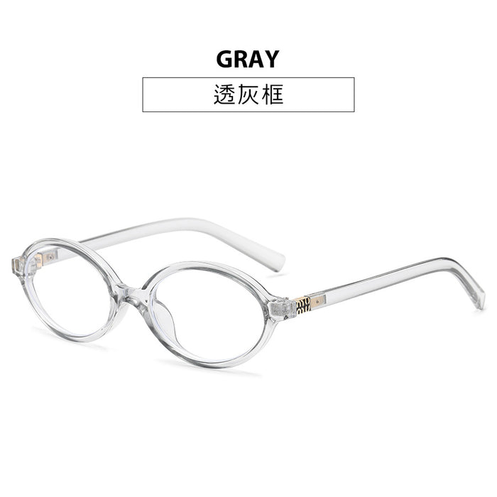 Wholesale Anti blue light flat lens sunglasses, small frame oval glasses