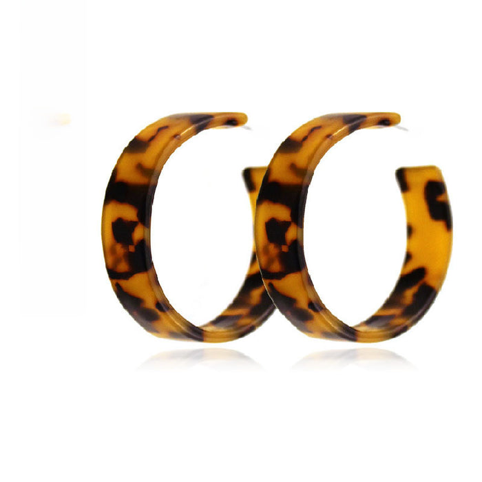 Wholesale Acrylic earrings for women, retro and simple style, fashionable and versatile earrings