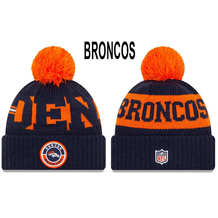 Wholesale Wool Knitted Hat Rugby Game Hat Sports Big Letter Warm Hat