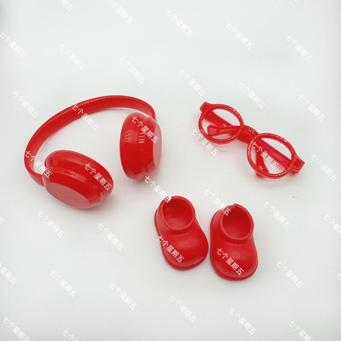 Wholesale  Cotton Doll Dress-Up Headphones Glasses Shoes Boots Crown Accessories